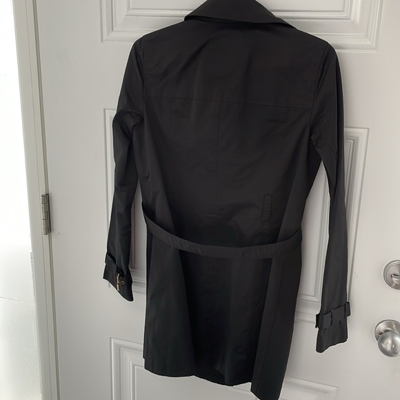 Michael Kors trench coat in black size S. - Picture 3 of 5